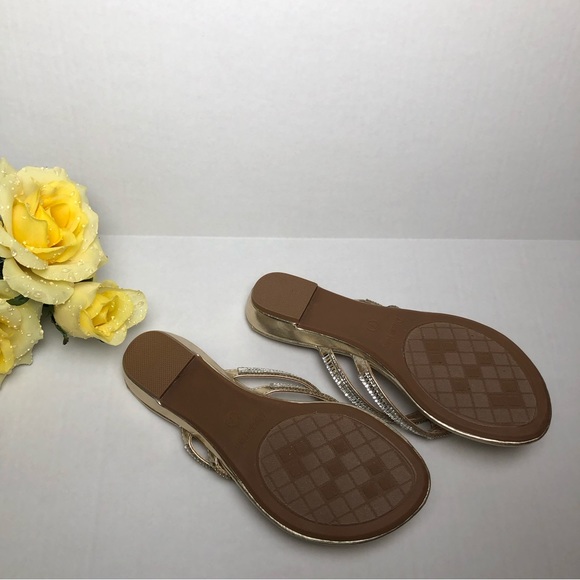 ⭐️NEW⭐️Dream Pairs Women Fashion Rhinestone Design Slides Sandals - Picture 7 of 7